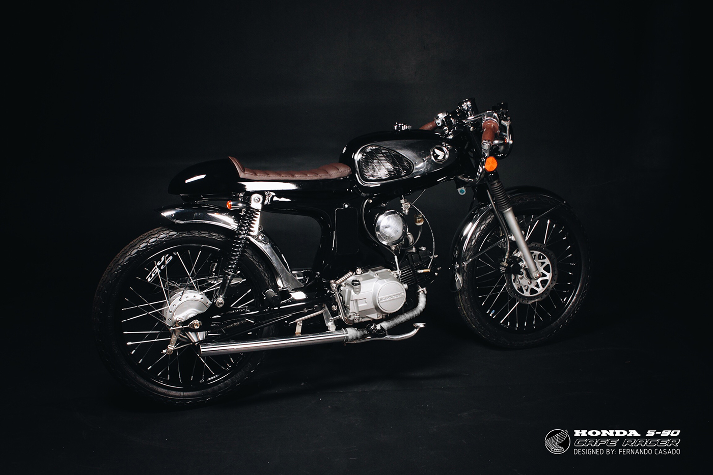 Honda S90-本田摩托车设计---酷图编号1191627