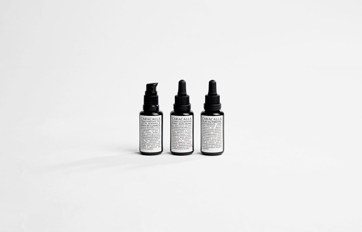 ARACALLA-裂纹金-罗马卡拉卡拉化妆品品牌包装设计---酷图编号14