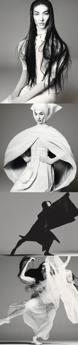 W杂志2017年3月-一个精致的合作-超大的形状和体积变成一个令人惊叹，无形的美丽