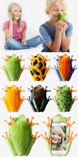 Smart Frog-青蛙手机硅胶套设计
