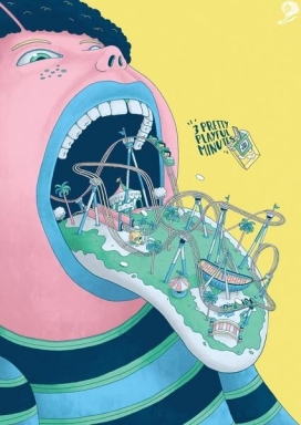 Ferrero-糖果零食平面广告