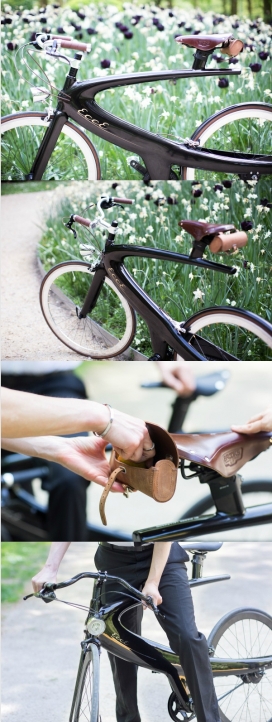 Luxurious Bicycles-豪华碳自行车设计-花了四年的时间测试和原型设计，每辆自行车不意味着只是一辆自行车，它也意味着一件艺术品。