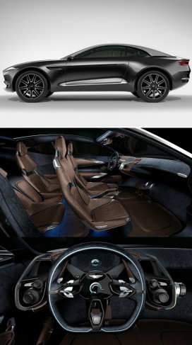阿斯顿・马丁DBX概念轿跑车