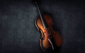 高清晰复古吉他乐器壁纸