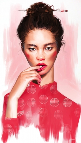 DIGITAL PAINTINGS-数字手绘插画设计