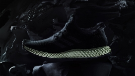 Adidas使用光和热量塑造了的Futurecraft 4D网格鞋底