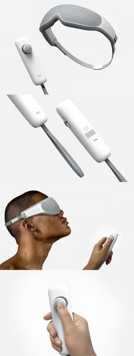 MILD -VR眼镜设计-360度欣赏视频内容，人们可以通过虚拟现实观看更逼真的图像