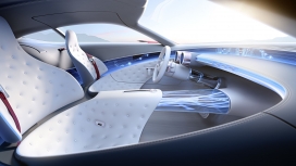 高清晰梅赛德斯-迈巴赫6-科技感十足的内饰