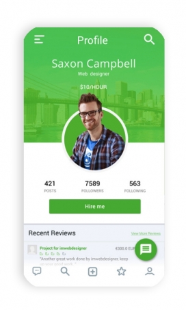 Geeker-手机端APP界面UI设计