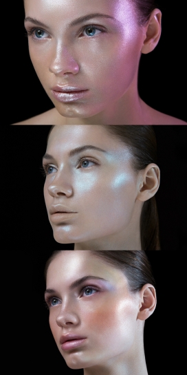 Beauty-完美肌肤面部写真