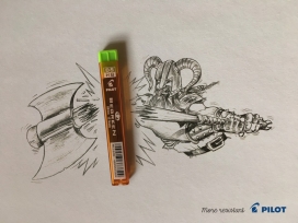 更耐磨-Pilot签字笔平面广告