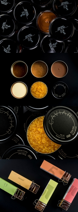 Packaging collection Chocolate Academy巧克力包装设计