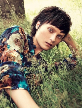 埃琳娜-Grazia意大利-时装风格的花束