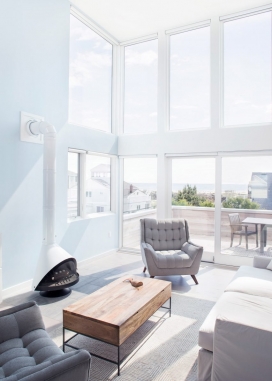 可以在家俯瞰泽西肖尔的海滨房子-拥有宽阔的室外空间，可以俯瞰新泽西的海岸线