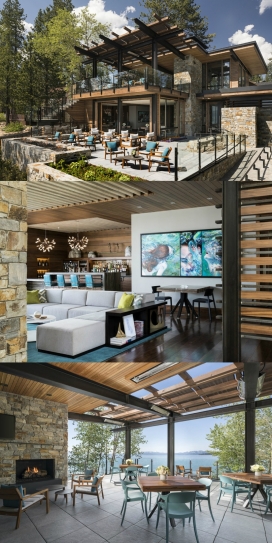 在湖美景旁的新丽思卡尔顿俱乐部-会让你想把所有的时间都花在户外享受加利福尼亚北部山区的湖风景。