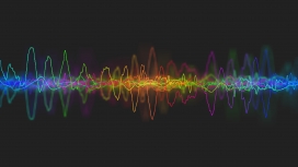 高清晰波普线壁纸