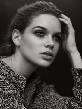 DOWNTOWN-黑白时尚人像