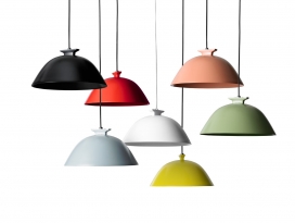 钢铁和铝制造的五彩LED吊灯