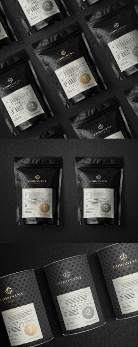 Coronini Cafe-烘焙咖啡包装设计