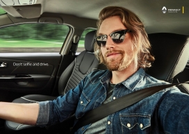 不要自私开车-雷诺汽车广告