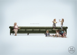 不要让距离将他们的笑声关闭