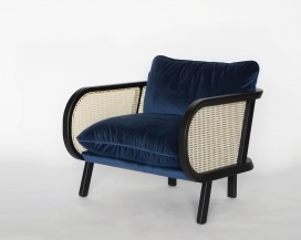 比利时品牌BuzziCane-传统编织藤的现代座椅