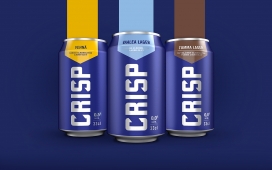 大胆清爽的芬兰Koff啤酒-一个大胆的包装设计，毫不掩饰地传达产品不含酒精，传达清爽的真实性，同时也体现了品牌的精神本质