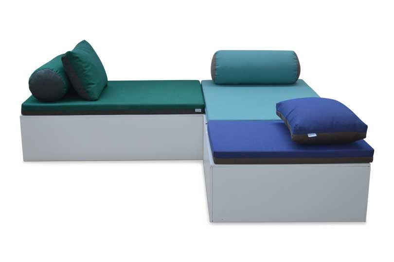 相互连接的彩色户外床垫-营造一个舒适的地方,易于重新配置---酷图编号10