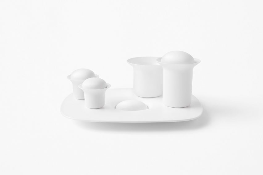 Nendo为Zens制作的汉字风格家具和石制餐具---酷图编号7