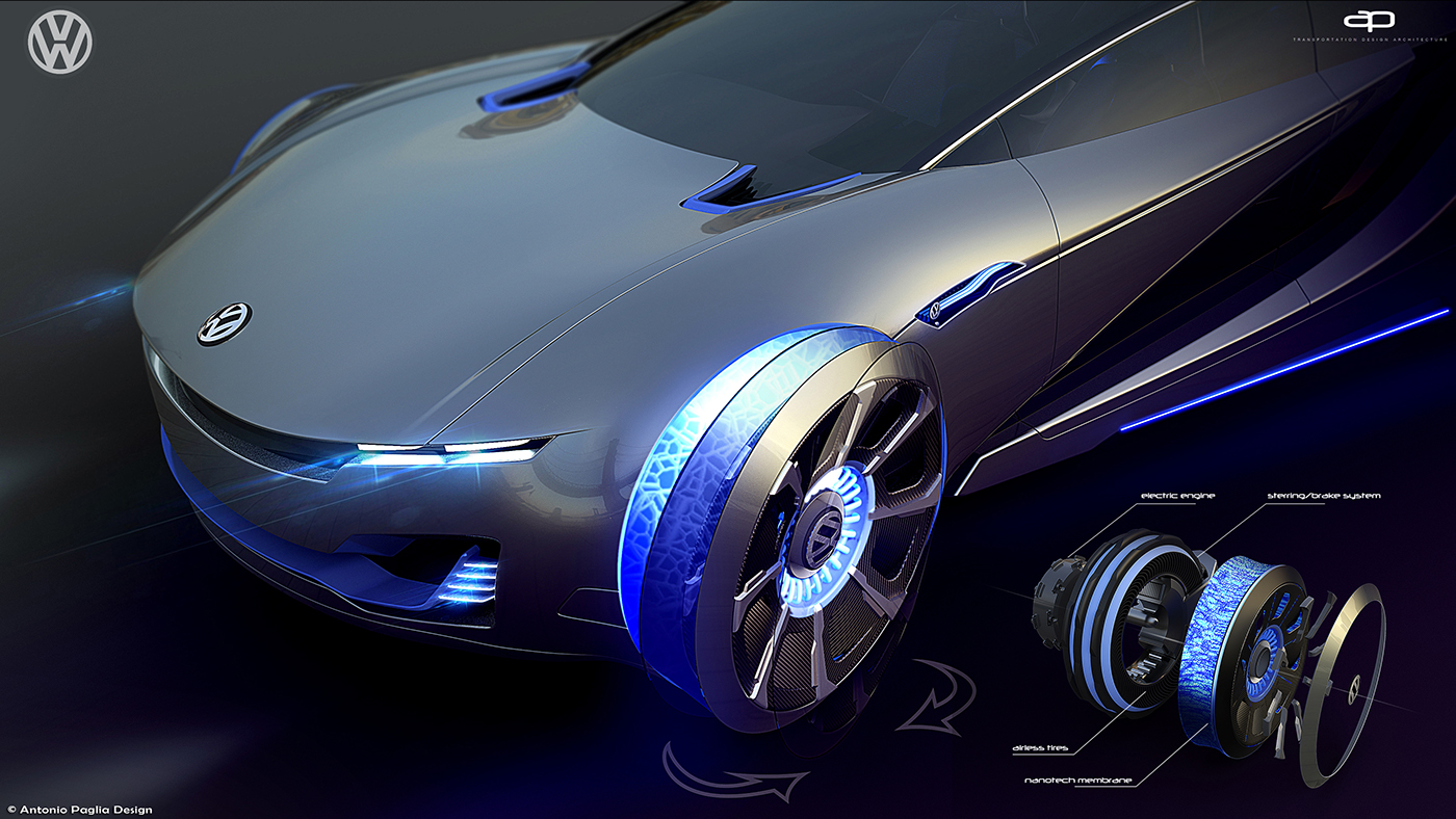 【未来科幻巨作，奔驰EQ Silver Arrow概念车向百年经典致敬】-新浪汽车