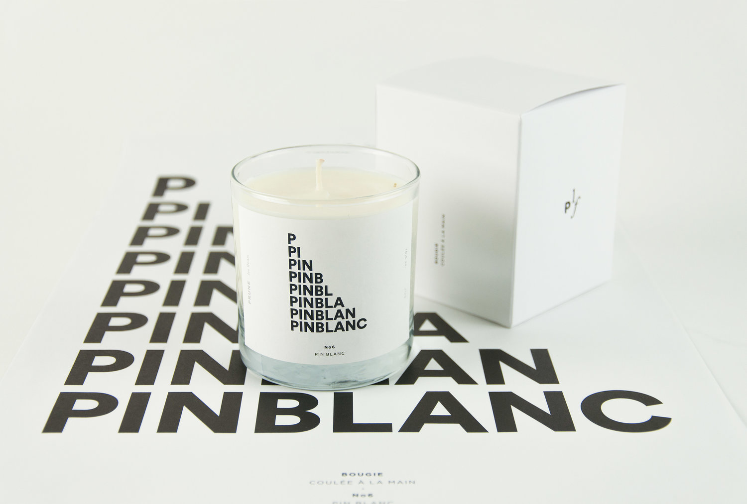 有香味的蜡烛-惊人的香薰蜡烛包装,设计采用了实验性版式,但以一种俏皮而优雅的方式呈现。---酷图编号8