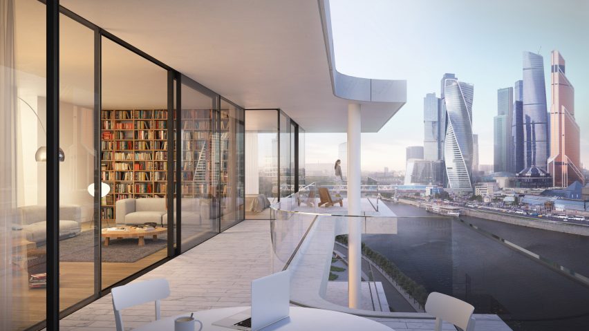 莫斯科悬空的水平摩天楼公寓---酷图编号3