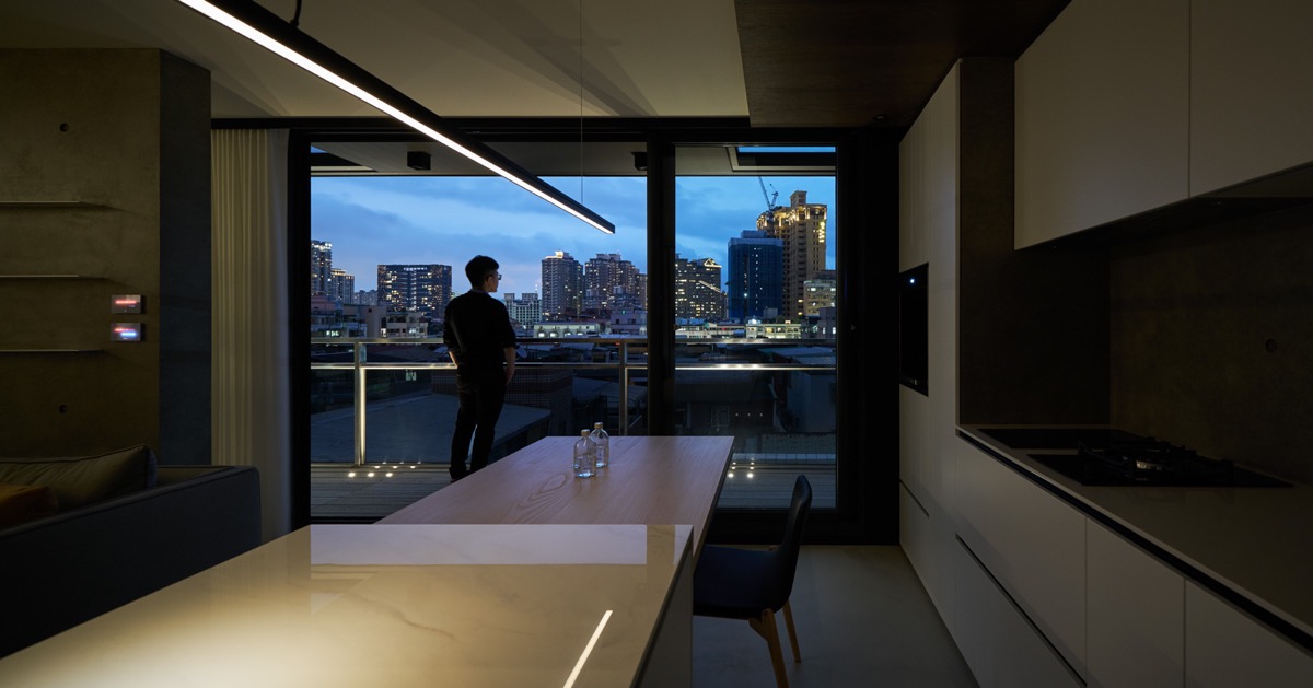 50平方米以下小户型-简洁北欧风开放式公寓室内设计图---酷图编号19