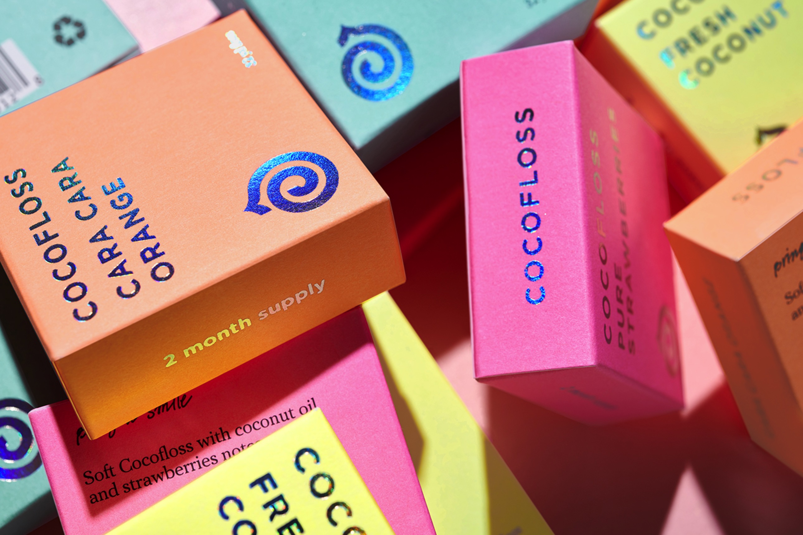 美丽大胆的Cocofloss优质牙线包装---酷图编号6