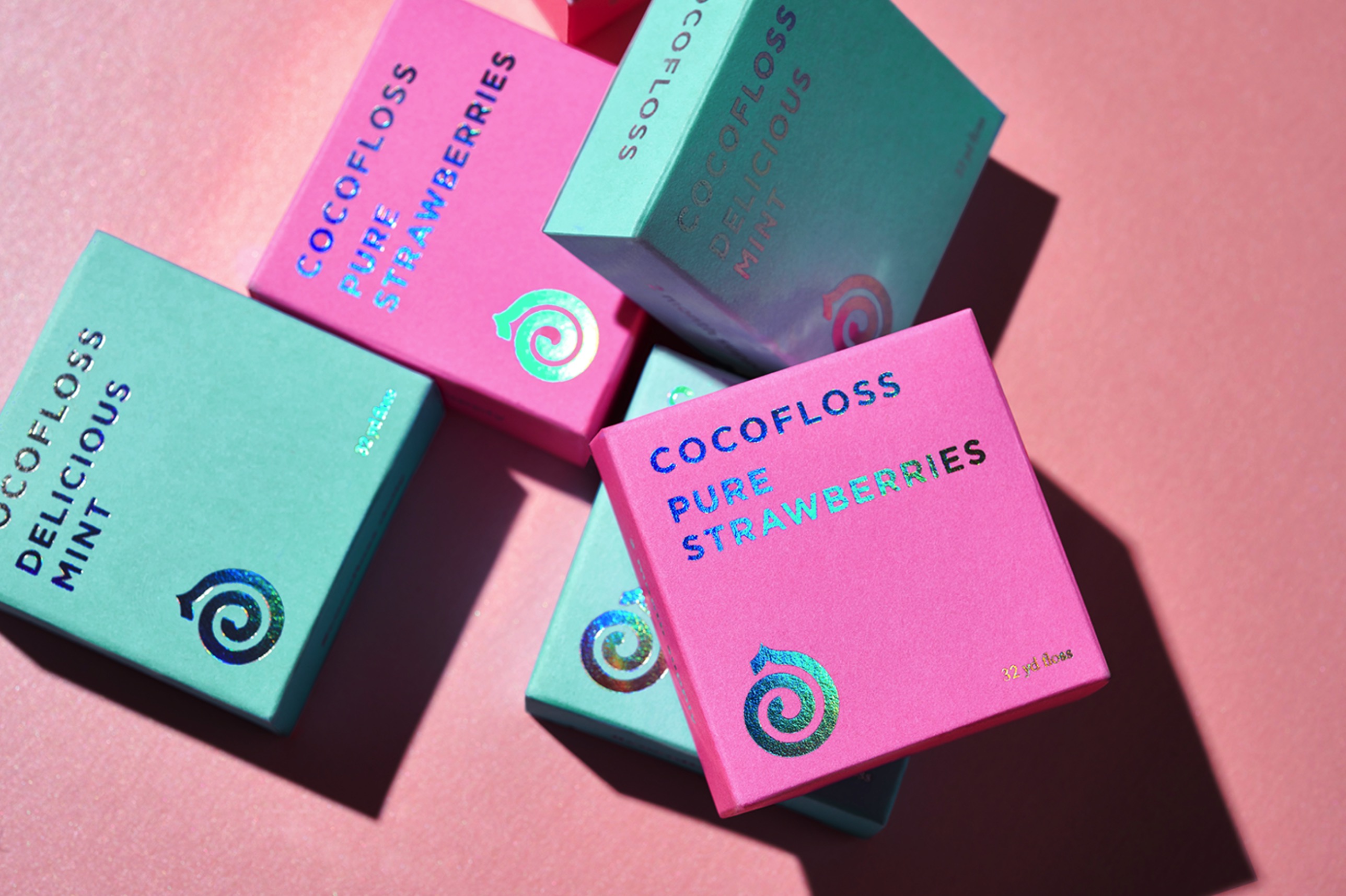 美丽大胆的Cocofloss优质牙线包装---酷图编号4