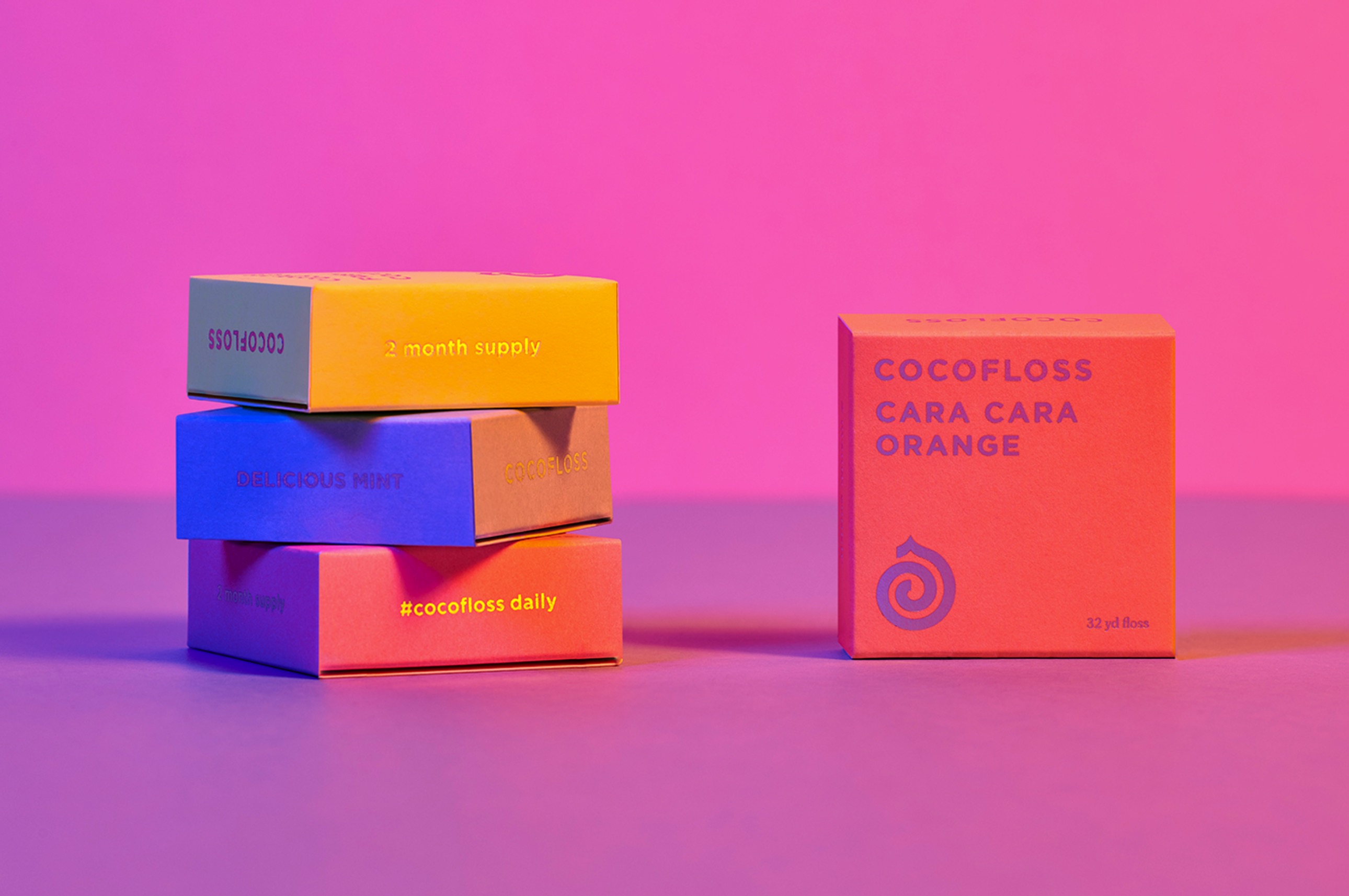 美丽大胆的Cocofloss优质牙线包装---酷图编号3