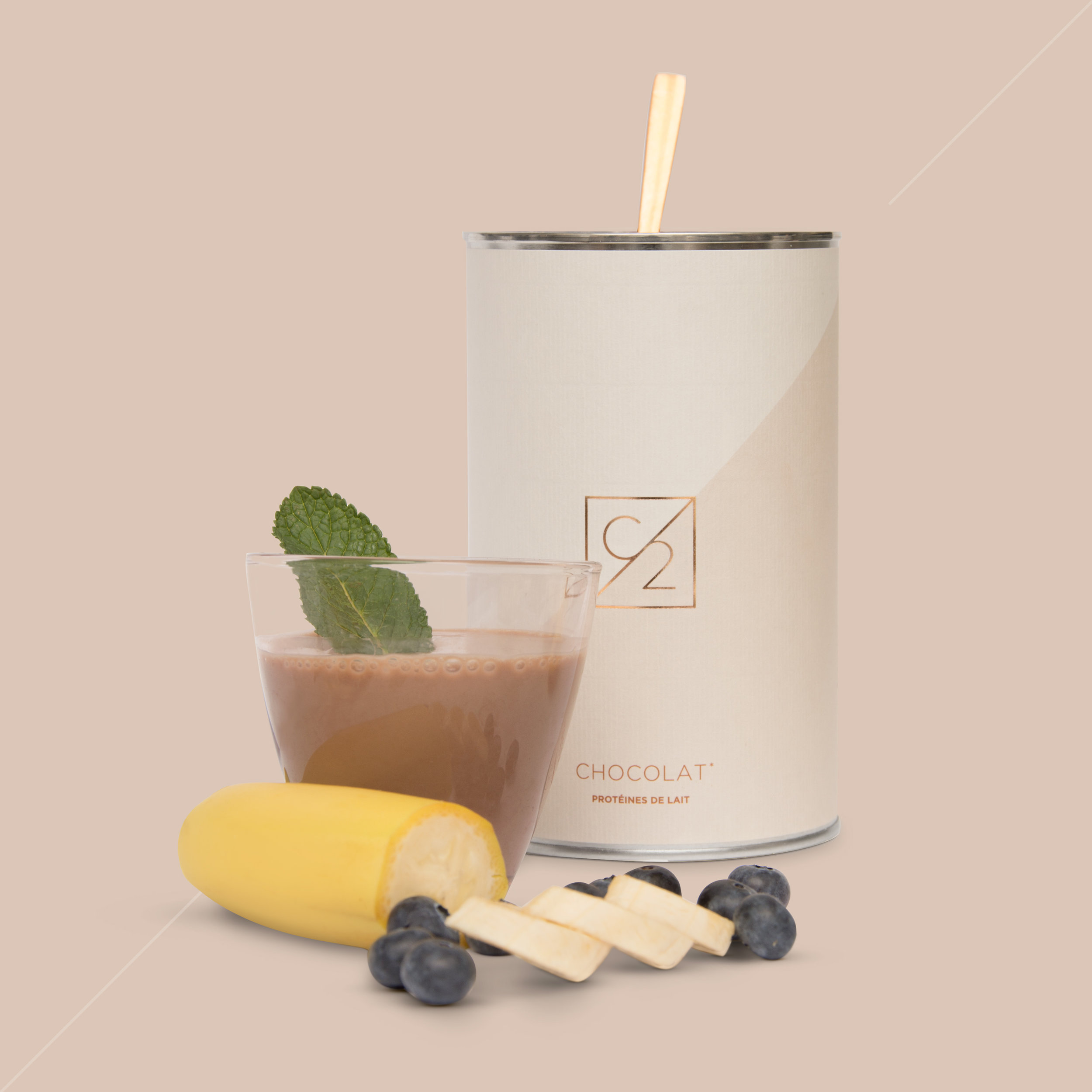 简约优雅的蛋白质补充品牌-外观与市场上的其他蛋白质产品相得益彰,完全独一无二,使整体产品成为平易近人的产品---酷图编号2