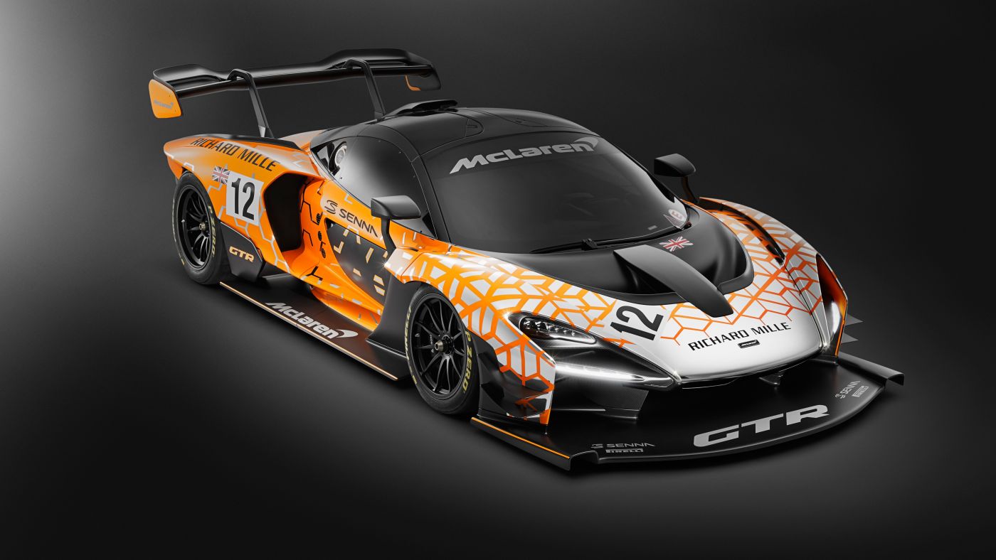 高清晰迈凯伦塞纳gtr概念车壁纸