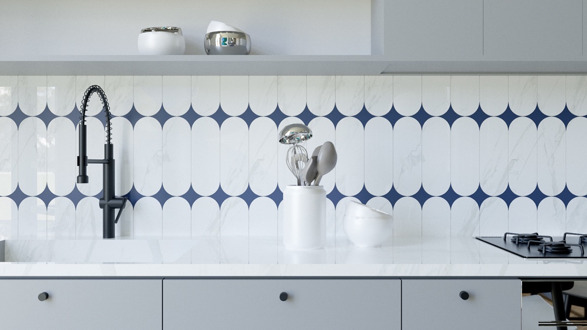 夏季色彩简洁黑条公寓装饰---酷图编号10