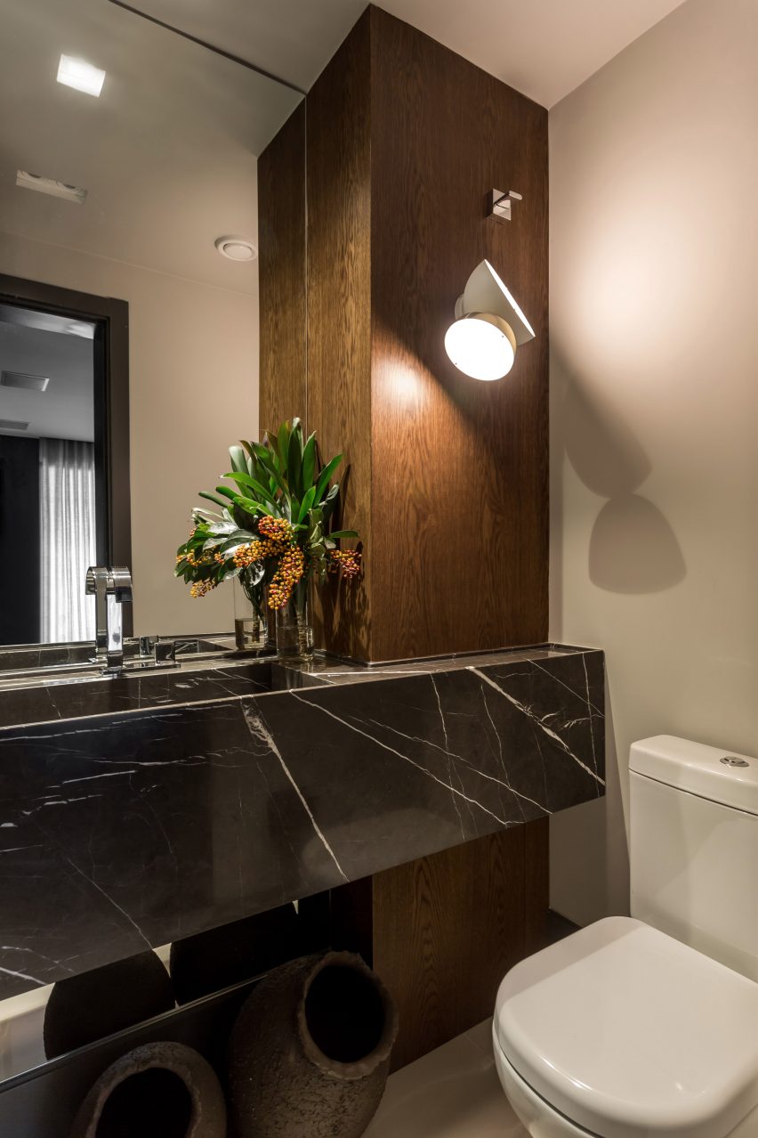 对比苍白大理石的巴西公寓---酷图编号7