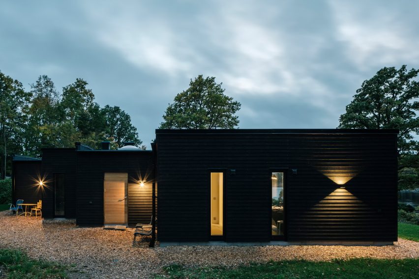 AndréPihl充分利用海景设计的“蝙蝠形”避暑别墅---酷图编号5