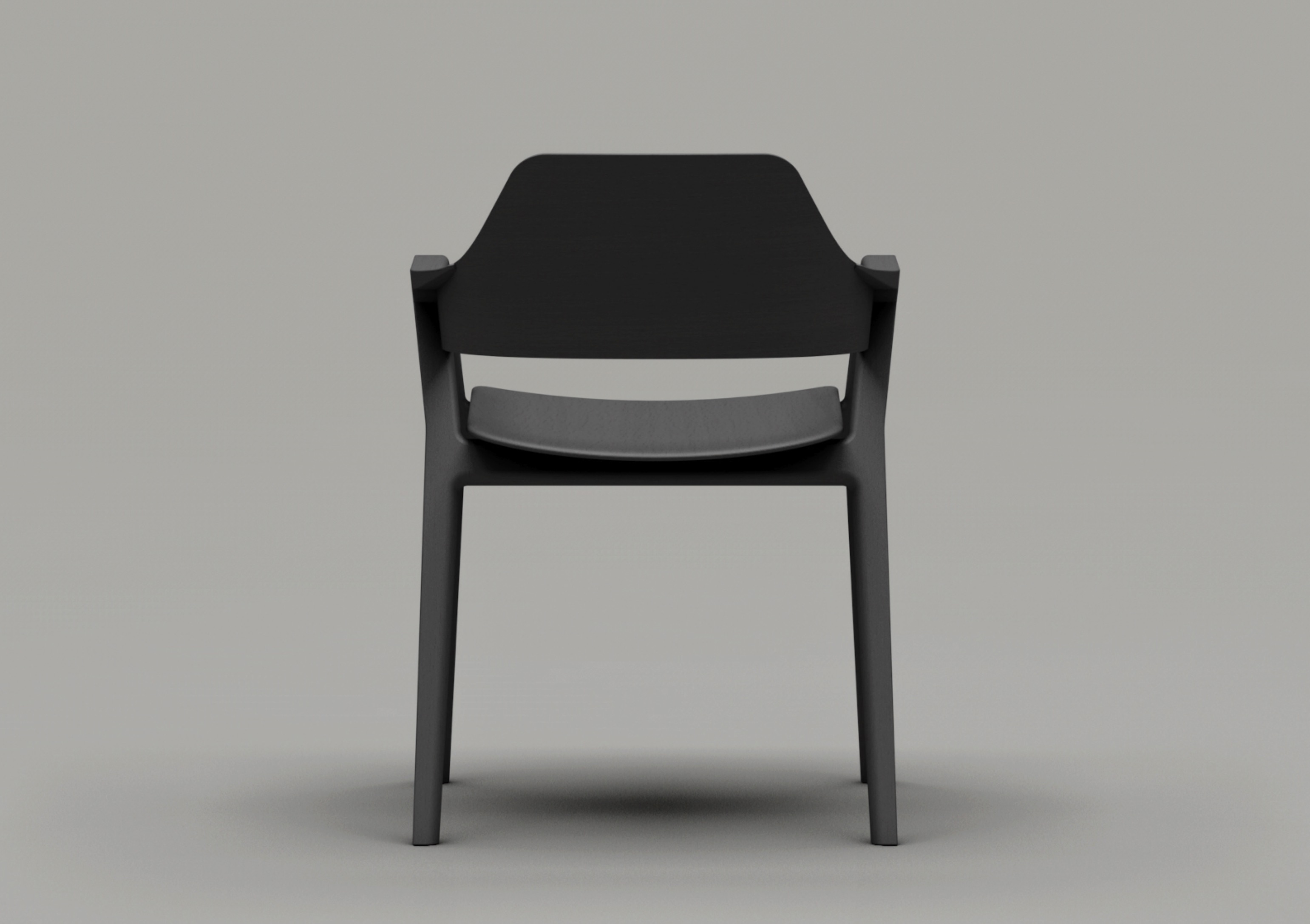 Slope木制扶手椅---酷图编号7