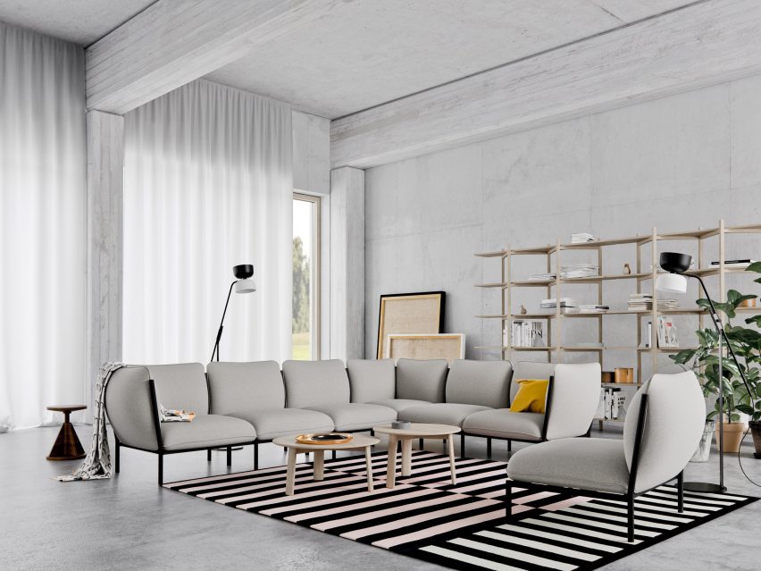 HEM的新家具系列包括一个可以装进盒子的沙发---酷图编号5