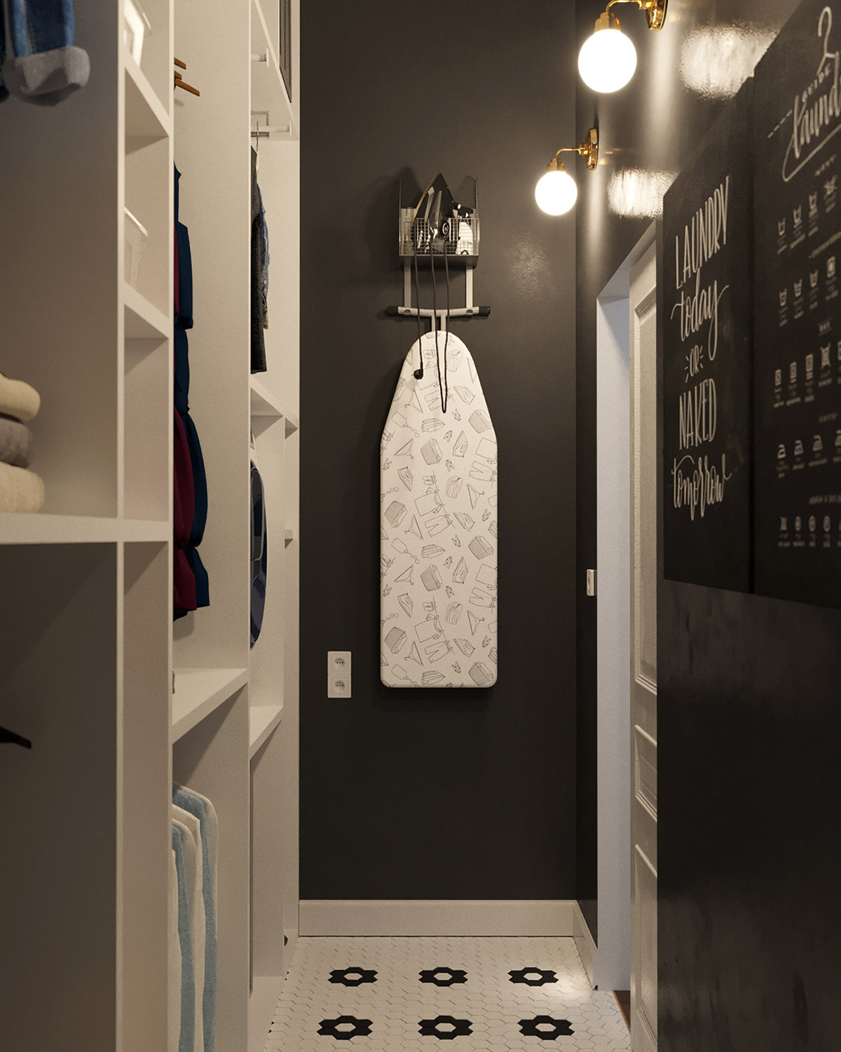 斯堪的纳维亚风格内饰室内设计---酷图编号38