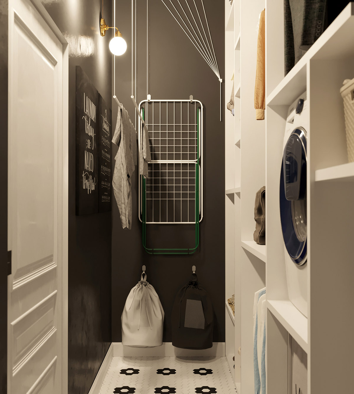 斯堪的纳维亚风格内饰室内设计---酷图编号36