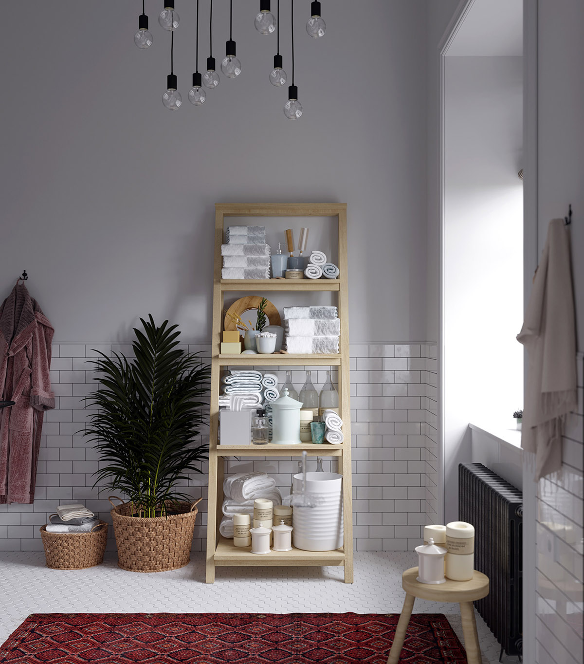 斯堪的纳维亚风格内饰室内设计---酷图编号26