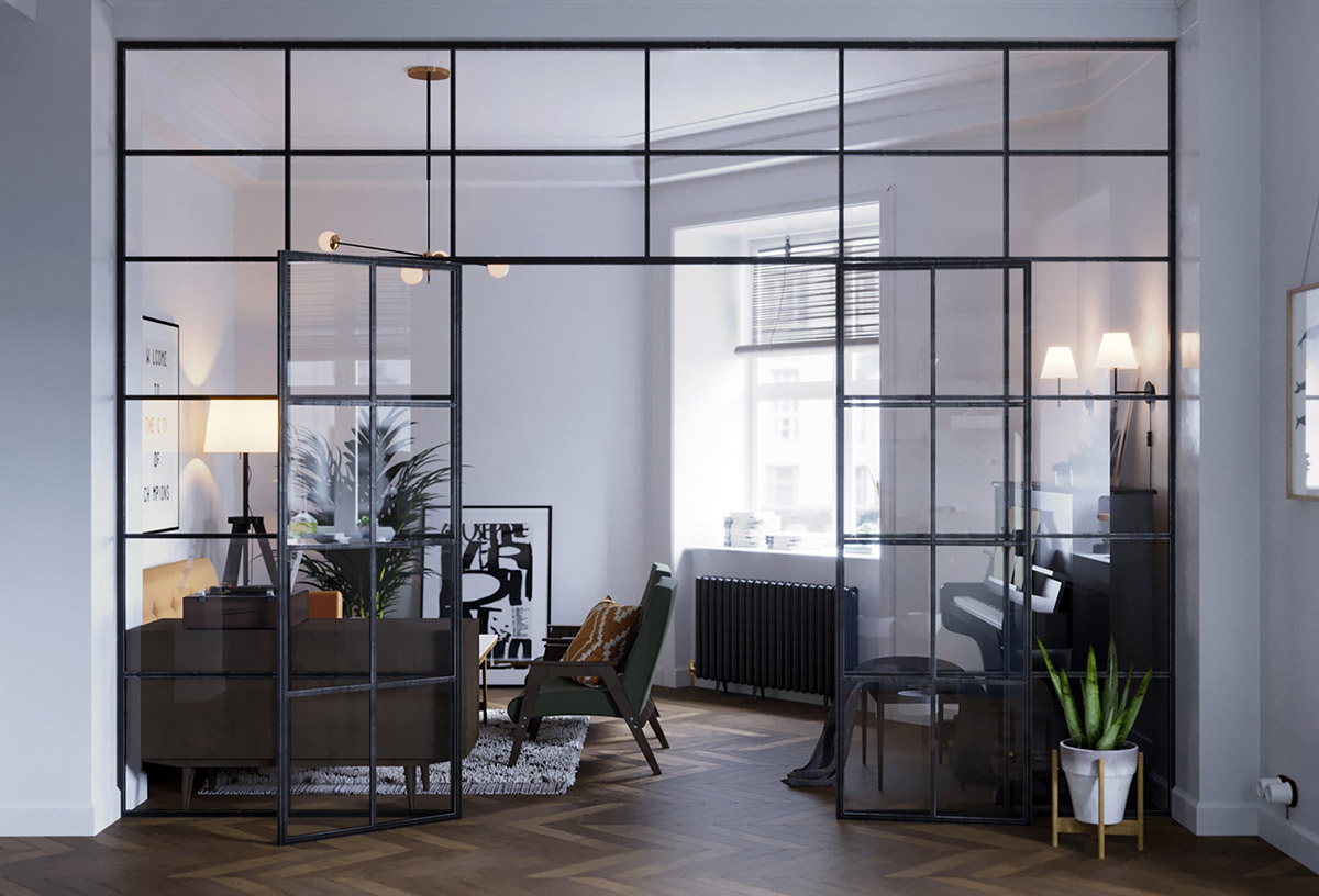 斯堪的纳维亚风格内饰室内设计---酷图编号24