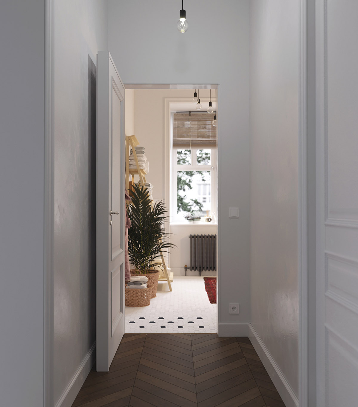 斯堪的纳维亚风格内饰室内设计---酷图编号12