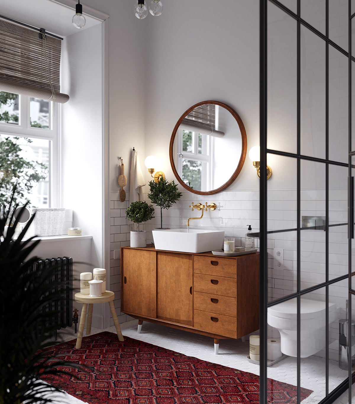 斯堪的纳维亚风格内饰室内设计---酷图编号9