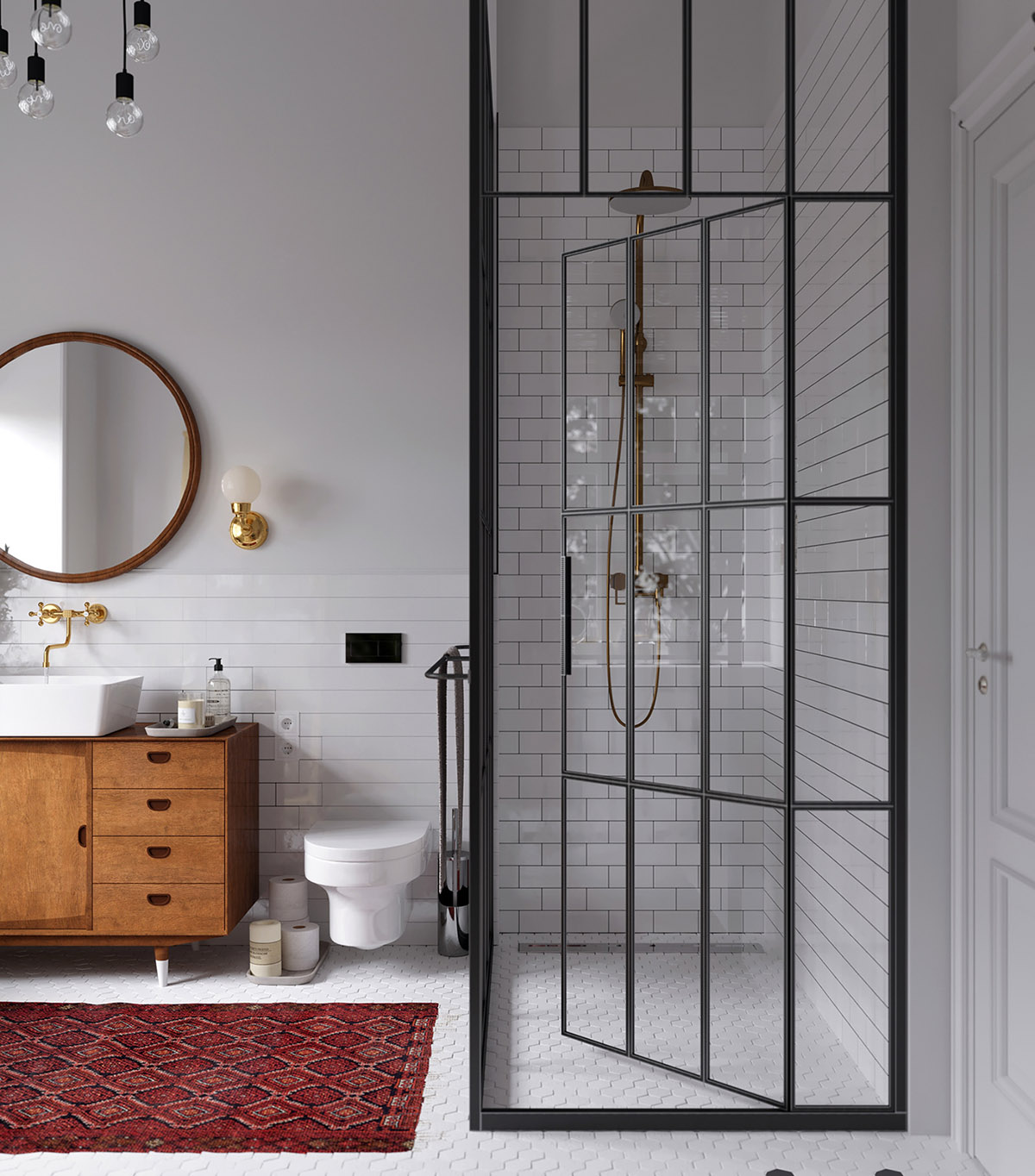 斯堪的纳维亚风格内饰室内设计---酷图编号8